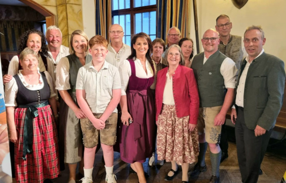 Herzlicher Dank gilt Frau Ministerin Michaela Kaniber, Herr Hans Koller MdB, Frau Dr. Ursula Zimmermann und Herr BGM Mathias Stölzle ;Foto VEBWK